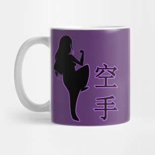 karate girl Mug